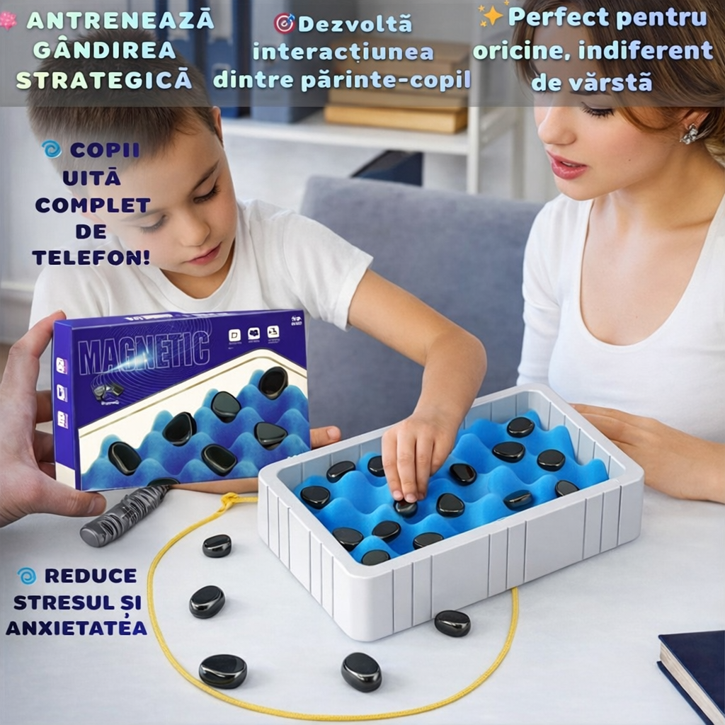 MagnetoClash - Jocul Pietrelor Magnetice