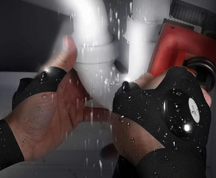 GloveLight - Mănuși cu LED LightBeam